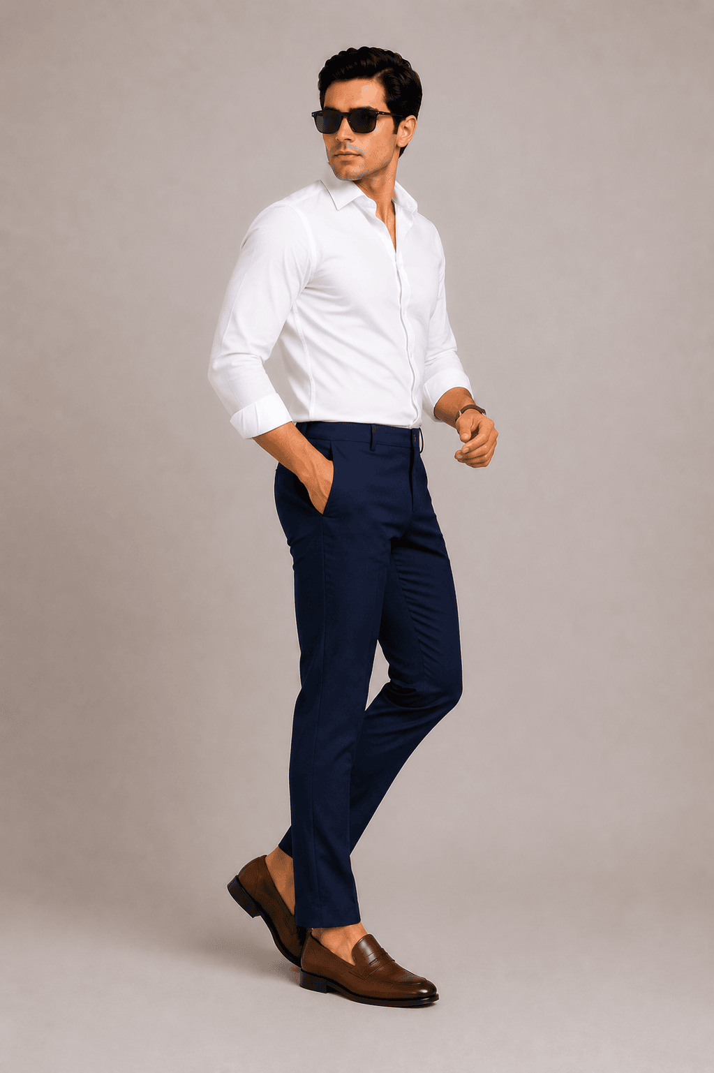 FlexiFit Power Move Navy Blue Pants