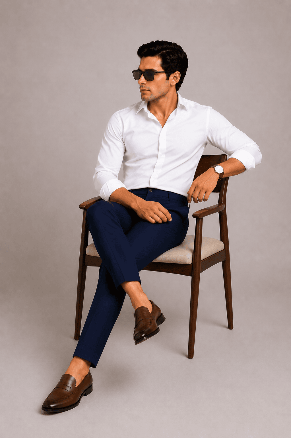 FlexiFit Power Move Navy Blue Pants